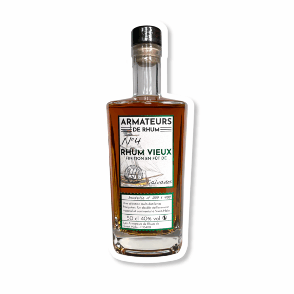 Rhum vieux – Finish ex-fût « Calvados » – Cuvée n°4