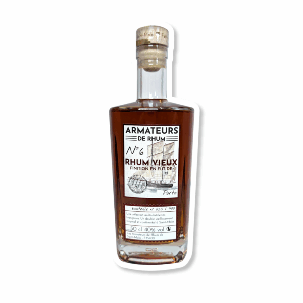 Rhum Vieux – Finish ex-fût « Porto » – Cuvée n°6