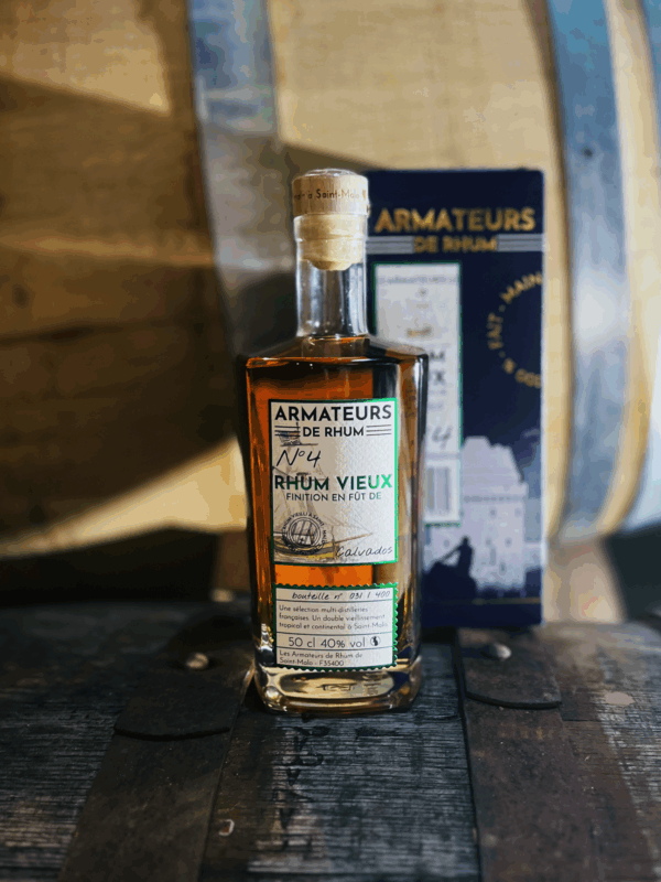Rhum vieux – Finish ex-fût « Calvados » – Cuvée n°4