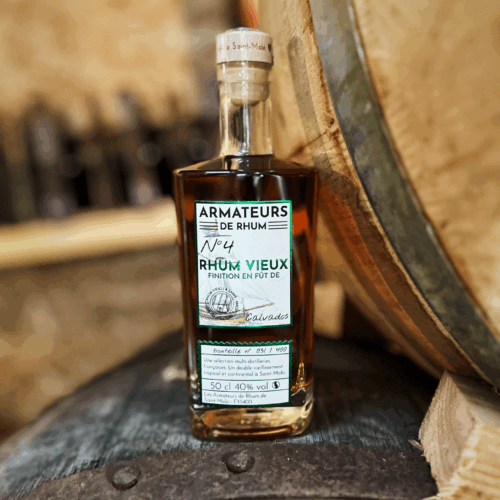 Rhum vieux – Finish ex-fût « Calvados » – Cuvée n°4