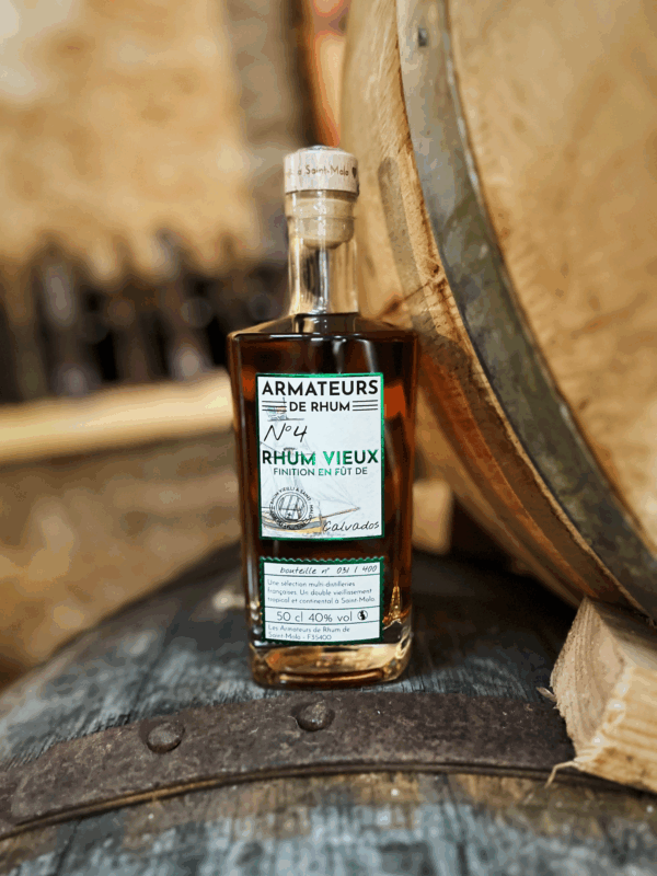 Rhum vieux – Finish ex-fût « Calvados » – Cuvée n°4