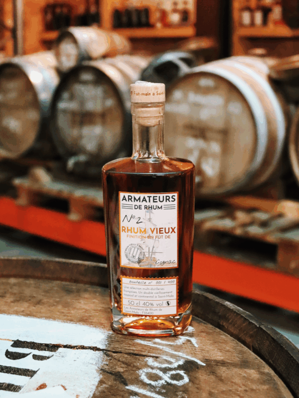 Rhum Vieux – Finish ex-fût « Cognac » – Cuvée n°2