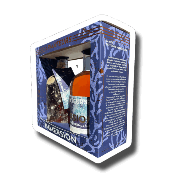 Immersion 2025 – Rhum immergé – Coffret dégustation comparative