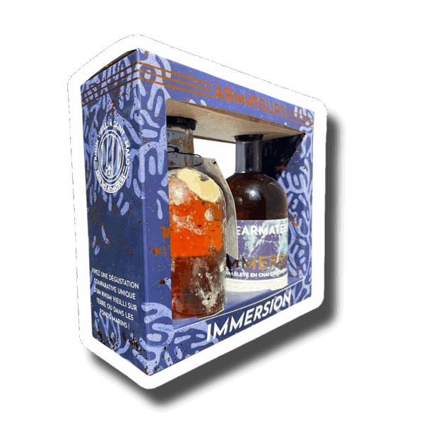 Immersion 2025 – Rhum immergé – Coffret dégustation comparative