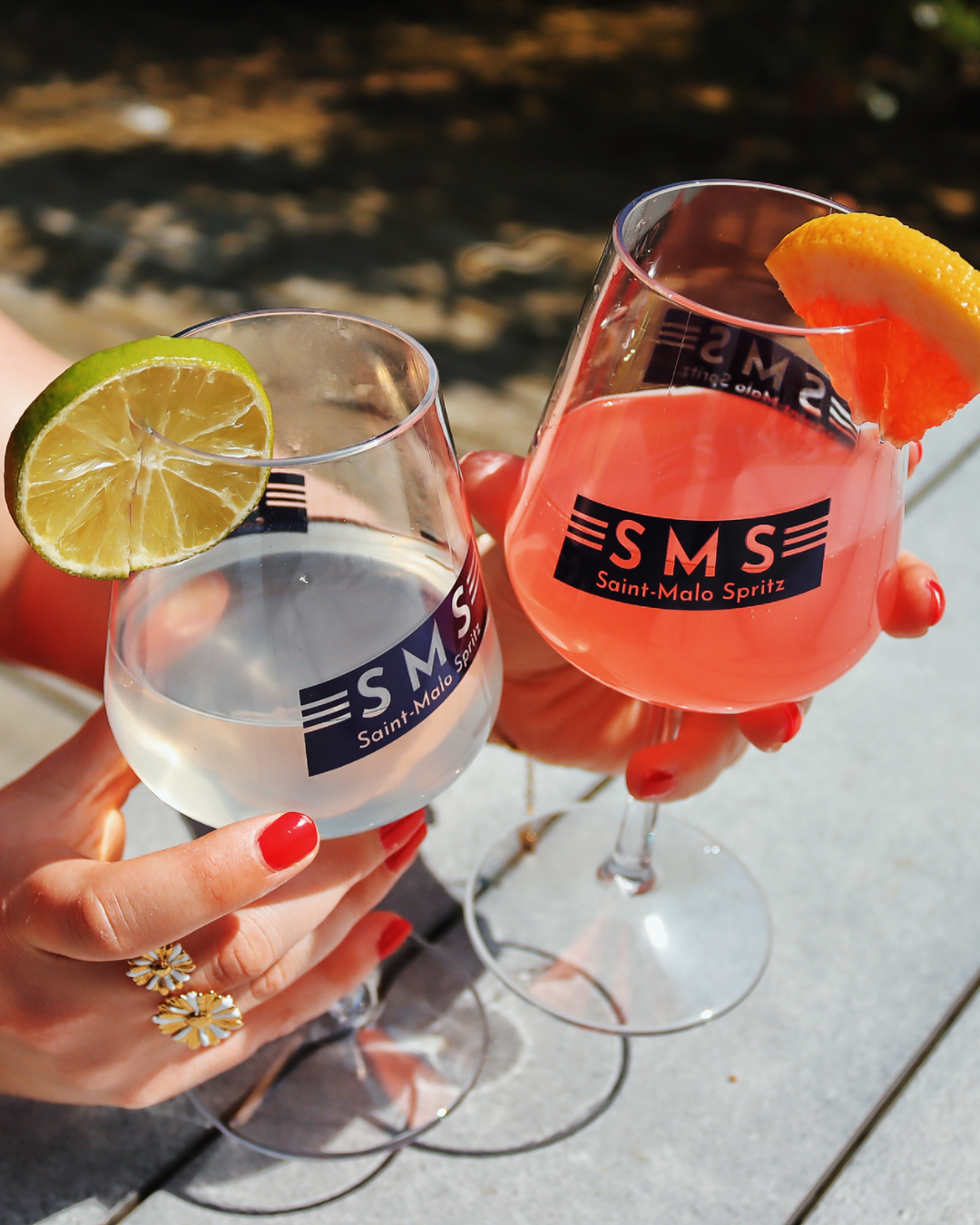 Verre incassable « SMS » à Spritz & lignes de dosage