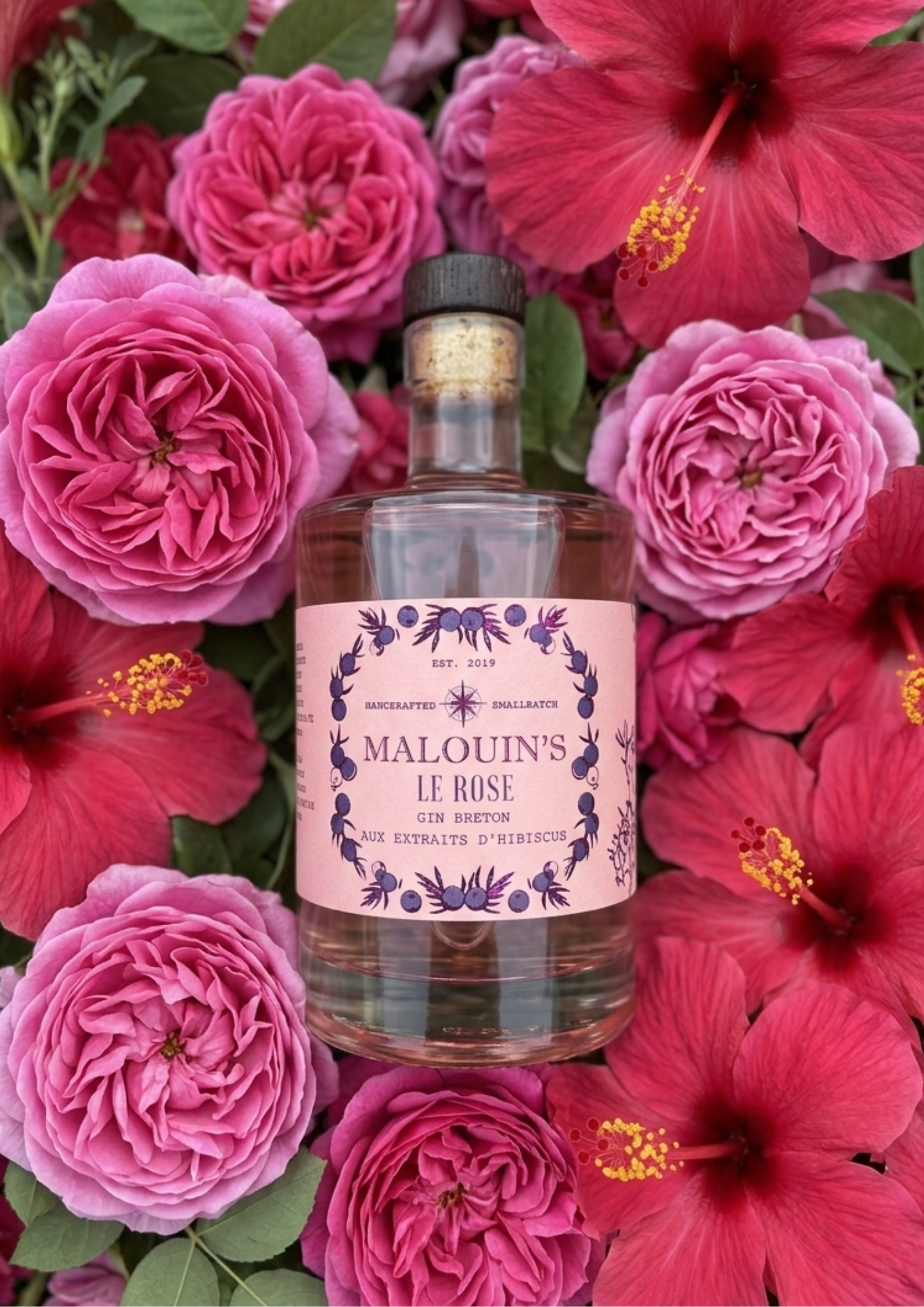 Le Rose – Gin Breton aux extraits d’Hibiscus