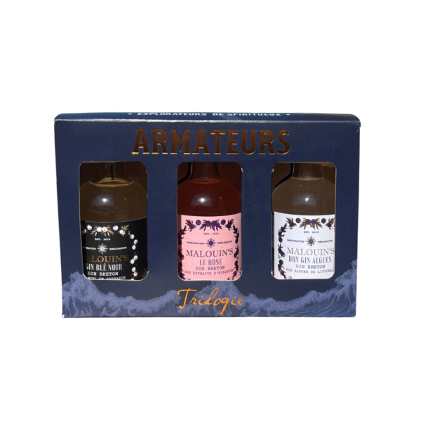 Coffret dégustation - Malouin's Gin Breton