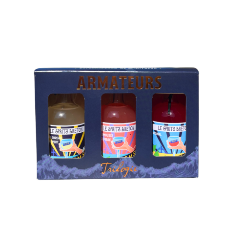 Coffret dégustation - Trilogie SMS le Spritz Français à l’audace Bretonne